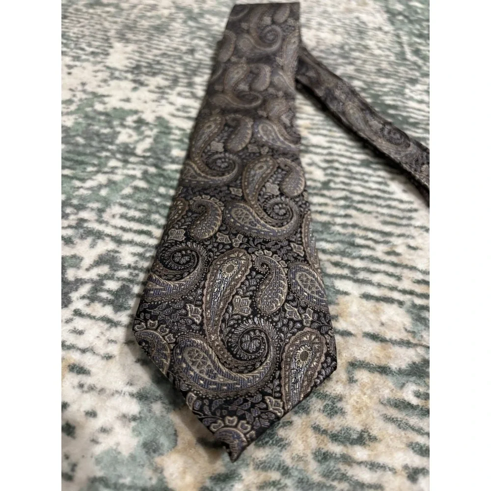Pronto Uomo Couture Hand Made 100% Silk Men's Neck Tie Made In China Long